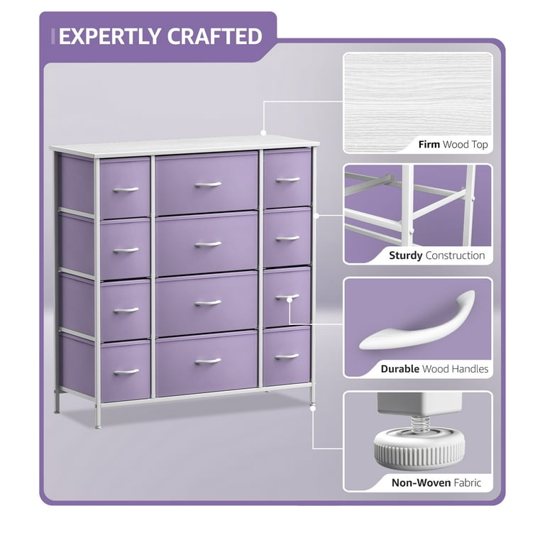 Sorbus Kids Teens Boys and Girls Closet Drawer Organizers