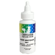Chefmaster Liquid Whitener Food Color, White, 16 Ounce