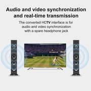 Wii to HDTV Adapter,High definition audio and video converter,Supports 720p or 1080p,Compatible with HDCP(White)