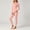 Pink, variant on 2 Piece Outfit Set for Women,Scoop Neck Long Sleeve Thermal Top,High Rise Skinny Thermal Pants,Seamless Stitching Detail,Soft Warm Base Layer Fabric,Slim Fit Full Length Trousers