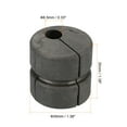 thumbnail image 2 of Uxcell Anti-vibration Block 30mm OD 8.5mm ID 115g Shock-absorbing Pads, Black Pack of 4, 2 of 4