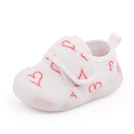 

Baby Shoes Boys Girls Infant Sneakers Non-Slip Rubber Sole Toddler Crib First Walker Shoes 1-3 Years