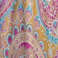 thumbnail image 4 of DESIGN ART Designart 'Pattern Based on Paisley' Vintage Curtain Single Panel 52 in. wide x 95 in. high - 1 Panel 95 Inches, 4 of 5