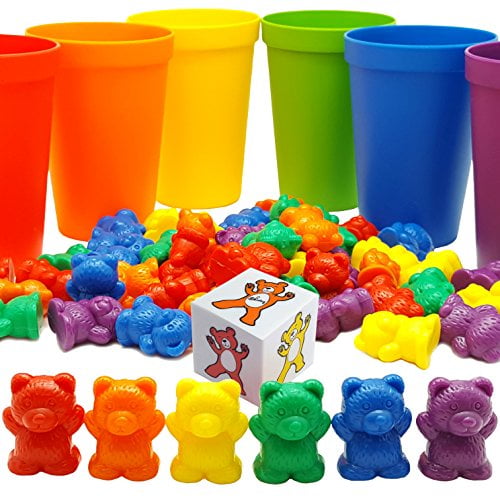 plastic counting bears