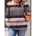 thumbnail image 4 of Weardear Plus Size Long Sleeve Tops for Women, 4 of 5