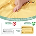 thumbnail image 5 of SUOSDEY Newborn Bath Towel with Hooded,Absorbent Baby Robe Body Wrap Towel And Glove Set Perfect Shower Gifts for Boys and Girls,28"x28"Inch(Duck), 5 of 8