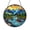 Acrylic 3.5 Inch, variant on Mythical Lazy River Kayaking Stained Glass Style Ornament – Decorative Holiday Gift
