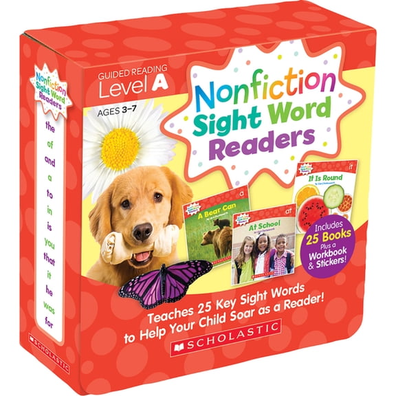 Nonfiction Sight Word Readers Parent Pack: Level a, (Paperback)