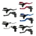 thumbnail image 2 of 1 Pair Metal Motorcycle Hydraulic Brake Master Cylinder Clutch Reservoir Levers, 2 of 5