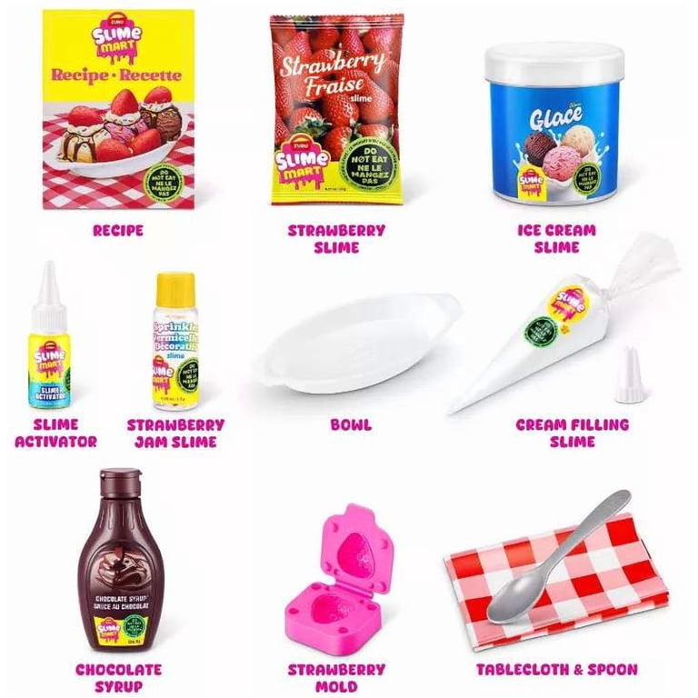 ZURU Slime Mart Ice Cream Slime Kit, Squishy Foodie Creations