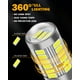 thumbnail image 3 of Bombillas LED Auxbeam 1156, luz inversa, 6500 K, color blanco P21W BA15S, 3 of 7