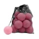 thumbnail image 2 of 18 piezas de pelotas de tenis resistentes al desgaste de 6,4 cm de diámetro, pelotas de entrenamiento elásticas, pelotas elásticas para actividades de Rosa claro, 2 of 8