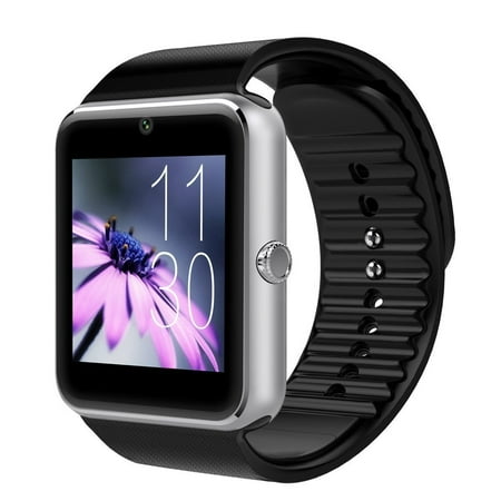 T6 Bluetooth Smart Watch Wrist Watch with Camera For Android IOS Smart Phone Samsung S5 / Note 2 / 3 / 4, Nexus 6, HTC, Sony, Huawei and Other Android Smart (Best Bluetooth Smartwatch For Android)