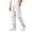 White, variant on Boys Sweatpants Open Bottom Athletic Baggy Straight Leg Pants Casual Drawstring Waist Joggers with Pockets Navy Size 14-15 Years