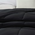 thumbnail image 3 of Nestl Comforter, Full Size Comforter Sets Quilted Down Alternative Duvet Insert, All-Season Bedding Full Comforter, Black, 3 of 8