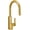 Brushed Gold, variant on Moen S72308 Sto 1.5 GPM Single Hole Pull Down Kitchen Faucet - Gold