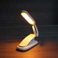 thumbnail image 4 of Labymos Lampe de Lecture Rechargeable USB à Clip LED avec Luminosité Réglable, 14 Perles, Batterie 1000mAh, Contrôle Tactile, Options Blanc & Noir, 4 of 6