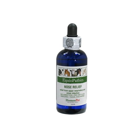 EquioPathics Nose Relief Drops, 120ml, An All-Natural Homeopathic Remedy By