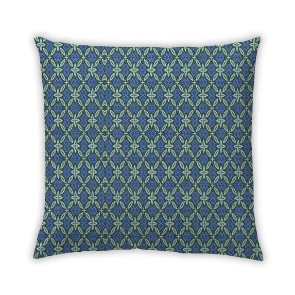Ahgly Company Outdoor Square Contemporary Throw Pillow, 18 inch by 18 inch