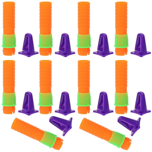 10pcs Oil Pastel Extender Crayon Extender Twistable Crayon Holder Drawing Stick Extender Drawing Crayon Sharpener Crayon Pen Cap Oil Painting Stick Extender