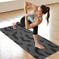 thumbnail image 6 of Bat Silhouette Halloween Pattern Hot Yoga Mat Towel Non Slip for Hot Yoga - Quick-Drying Yoga Mat Cover with 4 Corner Pockets with Travel Bag - Hot Yoga Towel Non Slip 74"x26", 6 of 6