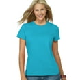 thumbnail image 1 of Hanes Womens Nano-T T-shirt, M, Aquatic Blue, 1 of 1