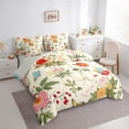 thumbnail image 2 of Erosebridal Garden Flower Twin Bedding Sets for Girls, Floral Butterfly Bedding Comforter Set, Gray Reversible, 7 Pieces, 2 of 5