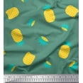 thumbnail image 1 of Soimoi Velvet Fabric Pine Fruits Decor Fabric Printed Yard 58 Inch Wide, 1 of 3