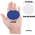 thumbnail image 2 of FMSHPON Geometric Repeating pattern Blue Set of 2 Car Coaster for Drinks, Absorbent Ceramic Stone Coasters Cup Mat with Cork Base for Home Kitchen Room Coffee Table Bar Decor, 2 of 5