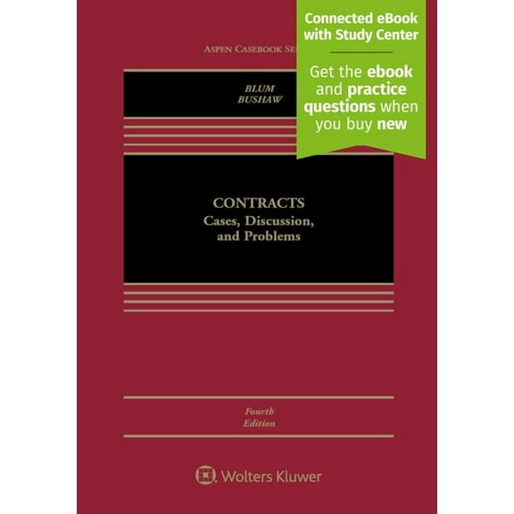 Aspen Casebook: Contracts: Cases, Discussion and Problems [Connected eBook with Study Center] (Hardcover)