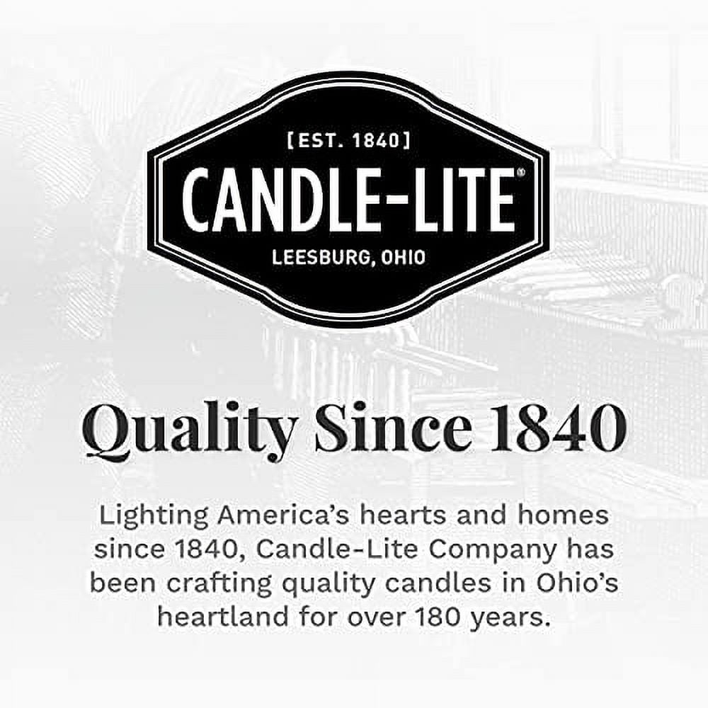 CANDLE LITE Scented Candle Jar,  18-oz.,  Fresh Lavender Breeze Wax 3297404