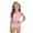 c-1301Pink791, variant on MEZZALL Children Swimsuit Girls Swimwear Two Piece Floral Print Tankini With Skirted Bottom Kids Summer Beach Bathing Cute Bathing Suit Beachwear