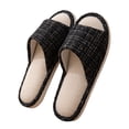 thumbnail image 4 of Busydd Soft Sole Women's Indoor Slippers Open Toe Slip on Shoes Casual Comfortable Home House Slippers 36, 4 of 5