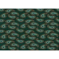 thumbnail image 1 of Ahgly Company Machine Washable Indoor Rectangle Transitional Sea Green Area Rugs, 3' x 5', 1 of 7