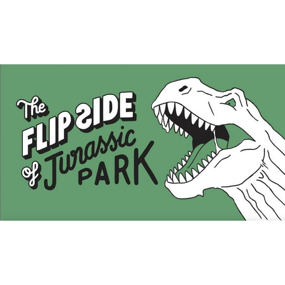 The Flip Side of Jurassic Park: A Movie Flipbook, (Paperback)