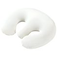 thumbnail image 2 of Serenable Breast Pillow Massage Table Rest Pillow Body Relaxing Comfortable SPA Massage Chest Cushion Hollow Pillow for Travel Sleeping White, 2 of 9