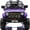 Purple, variant on Jojoka 12V Kids Ride On Truck Car, Electric Vehicles Battery Powered Ride on Toys with Remote Control, 4-Wheel Suspension, Battery Display, LED Lights, Music, for 3-6 Years Boys & Girls, Black