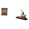 thumbnail image 1 of Marco de fotos,Marco de fotos retro Marco de fotos de mesa vintage,Marco de fotos adornado para colgar en la pared,decoración del hogar,estatua de bailarina de ballet,Estatua de bailarina de, 1 of 8