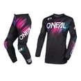 thumbnail image 1 of O'Neal 2024 Womens Element Voltage Motocross Offroad Riding Jersey Pant Combo (Black/Multi, Small, 3/4), 1 of 7