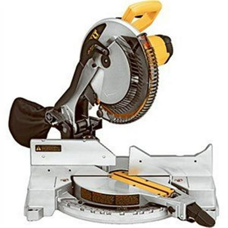 DEWALT 12-Inch Miter Saw, 15-Amp, Single Bevel, Compound (DWS715)