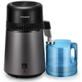 thumbnail image 1 of Destilador de agua VIVOHOME 4L 750W sobre encimera negro, 1 of 7