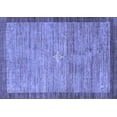 thumbnail image 1 of Ahgly Company Indoor Rectangle Abstract Blue Contemporary Area Rugs, 7' x 10', 1 of 4