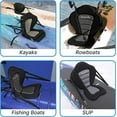 thumbnail image 4 of SereneLife Detachable Universal Adjustable Paddle Board Seat Form-Fitting Design for All Body Sizes, 4 of 7
