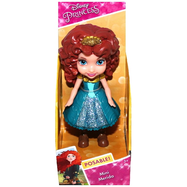Merida Brave Disney Princess Mini Toddler Doll 3"