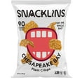 thumbnail image 5 of SNACKLINS Plant Based Crisps - Vegan Healthy Snacks  -  Variety Pack -  100% Kosher For Passover, Low Calorie - No Added Sugar, Crunchy, Puffed Snack - Variety Pack - .9oz Bag (Case of 5), 5 of 5