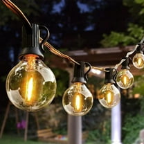 100ft Outdoor String Lights Waterproof/Connectable/Dimmable with 62 LED Shatterproof Bulbs UL Listed, G40 Globe 2700K Patio Lights Outdoor Lighting for Backyard Porch Cafe Party Wedding Garden