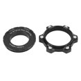 thumbnail image 2 of Base De Conversión De Bloqueo Medio De Bujes De Bicicleta, Bloqueo Central De Buje De Bicicleta De Mecanizado CNC A Adaptador De 6 Orificios Ergonómico Para Bicicletas De, 2 of 8