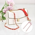 thumbnail image 5 of Correa de Candena para Bolso de Mujer, 47" Correas para Bolsos, Reemplazo Bolso Cadena para Monedero, Asas Hombro Cruz Cuerpo Reemplazo Correa, Roja Correa Oro Cadena Unique Bargains suministros para hacer bolsos, 5 of 5