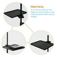 thumbnail image 3 of Plastic Microphone Stand Tray with Sound Card Holder for Live Broadcast 2pcs, 3 of 8