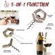 thumbnail image 2 of Abridor de vino KERHAND Ah So 3 en 1, removedor de corcho con dos puntas, cobre, 2 of 7